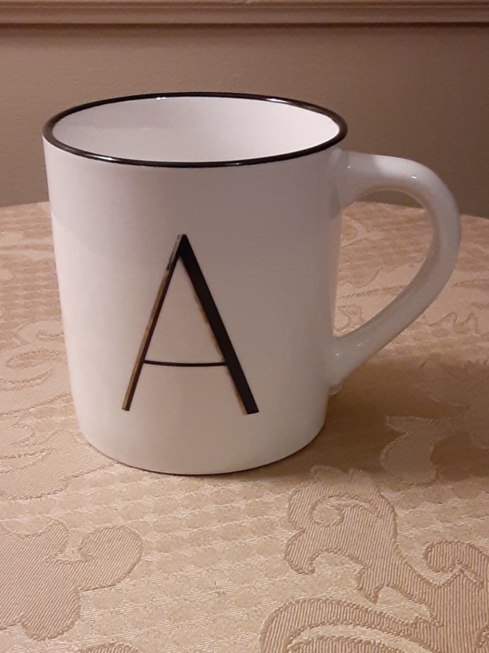 Threshold Monogram A Mug